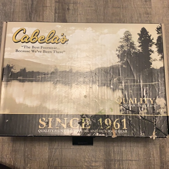 Genuine Leather Men’s Dress shoe Black Cabelas Sz 11 - Picture 7 of 8